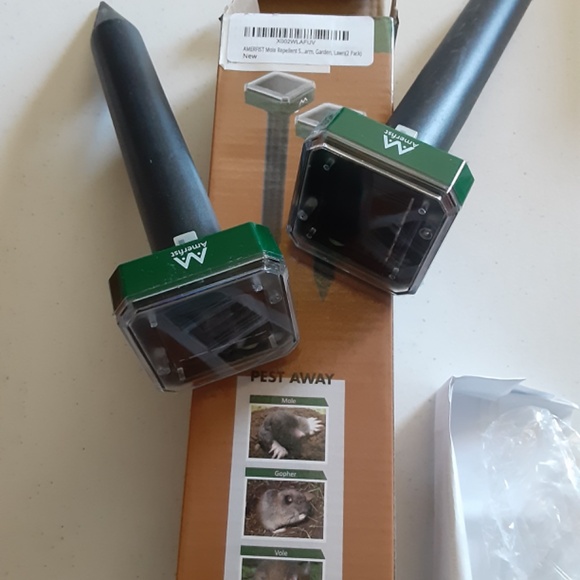 Mole Solar Repeller 2 Pack Model AR08 - Picture 2 of 5